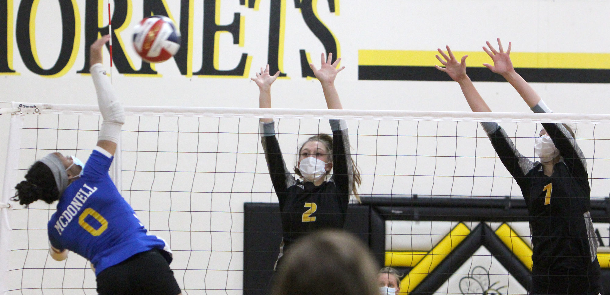 McDonell at Cadott volleyball 10-8-20